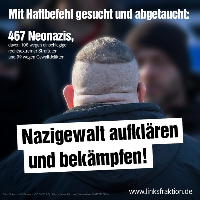 467 Rechtsextreme per Haftbefehl gesucht. | TP-Presseagentur